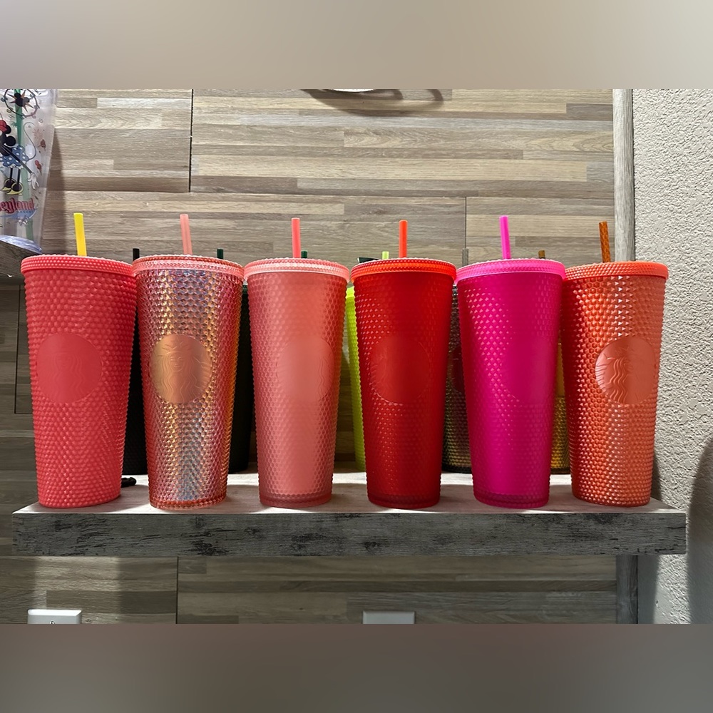 Starbucks studded tumbler lot